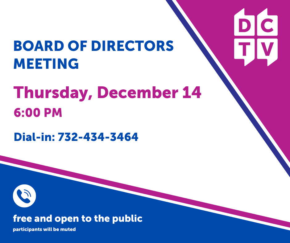 Board of Directors Meeting - Dec 14, 2023, 6 pm